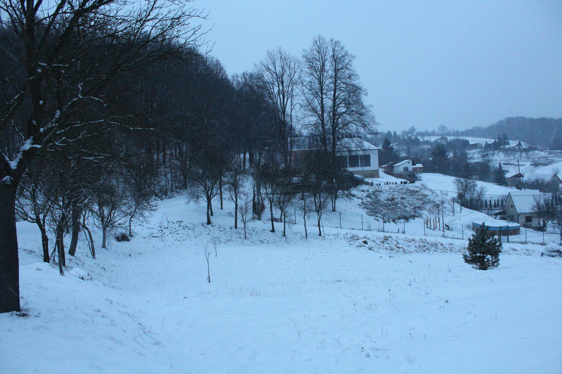 Zimné radovánky v Drahuškove